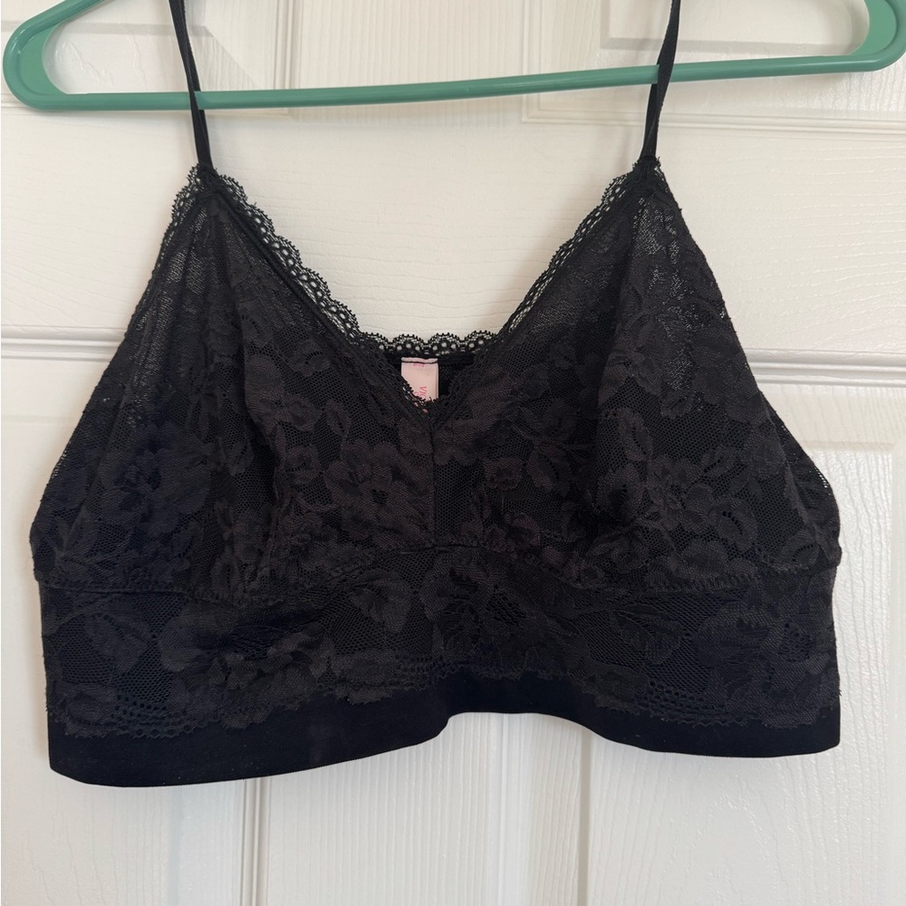 Victoria's Secret Black Lace Bralette